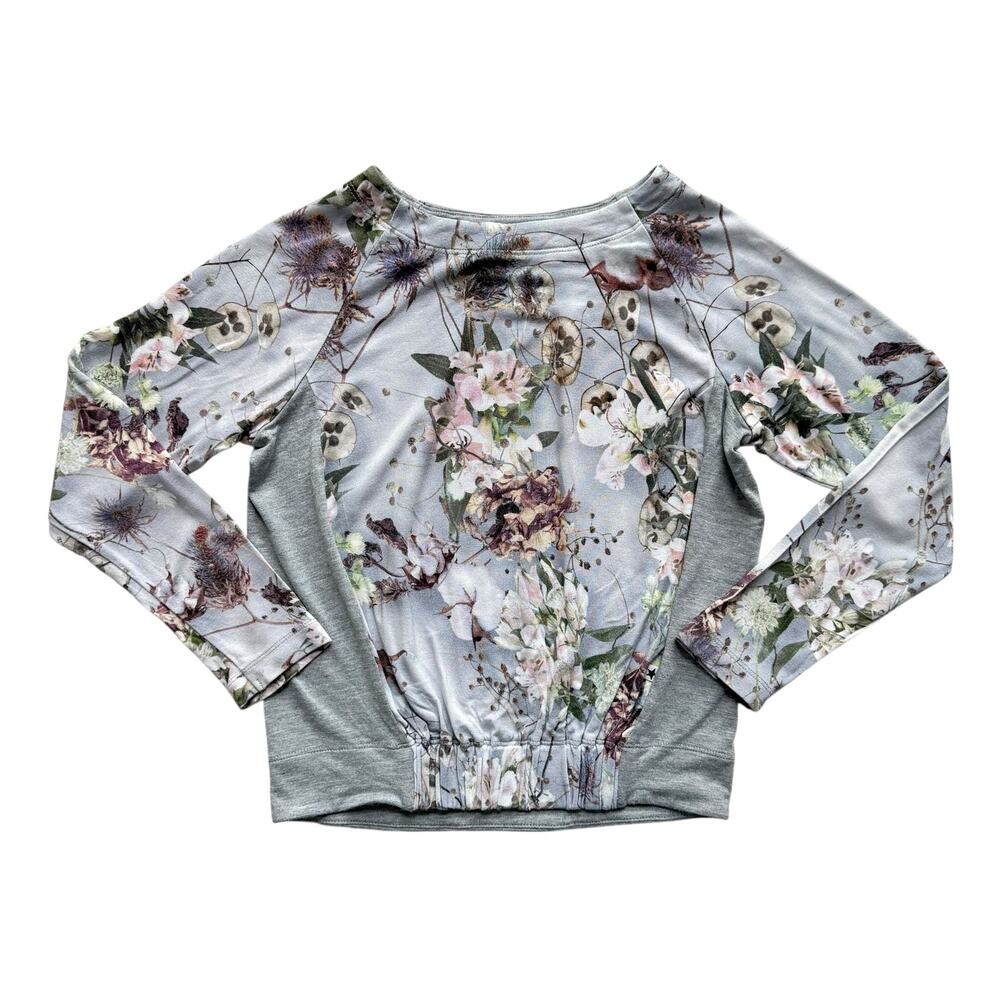 Molo Floral Long Sleeve Top Size 116(6)